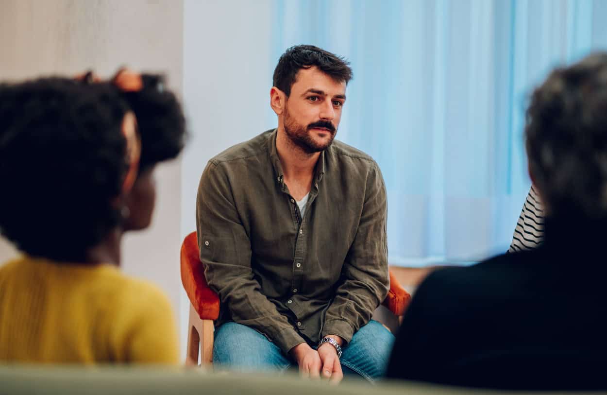 A man enjoys personalized recovery care after and discovers the truth behind the myths about addiction. 